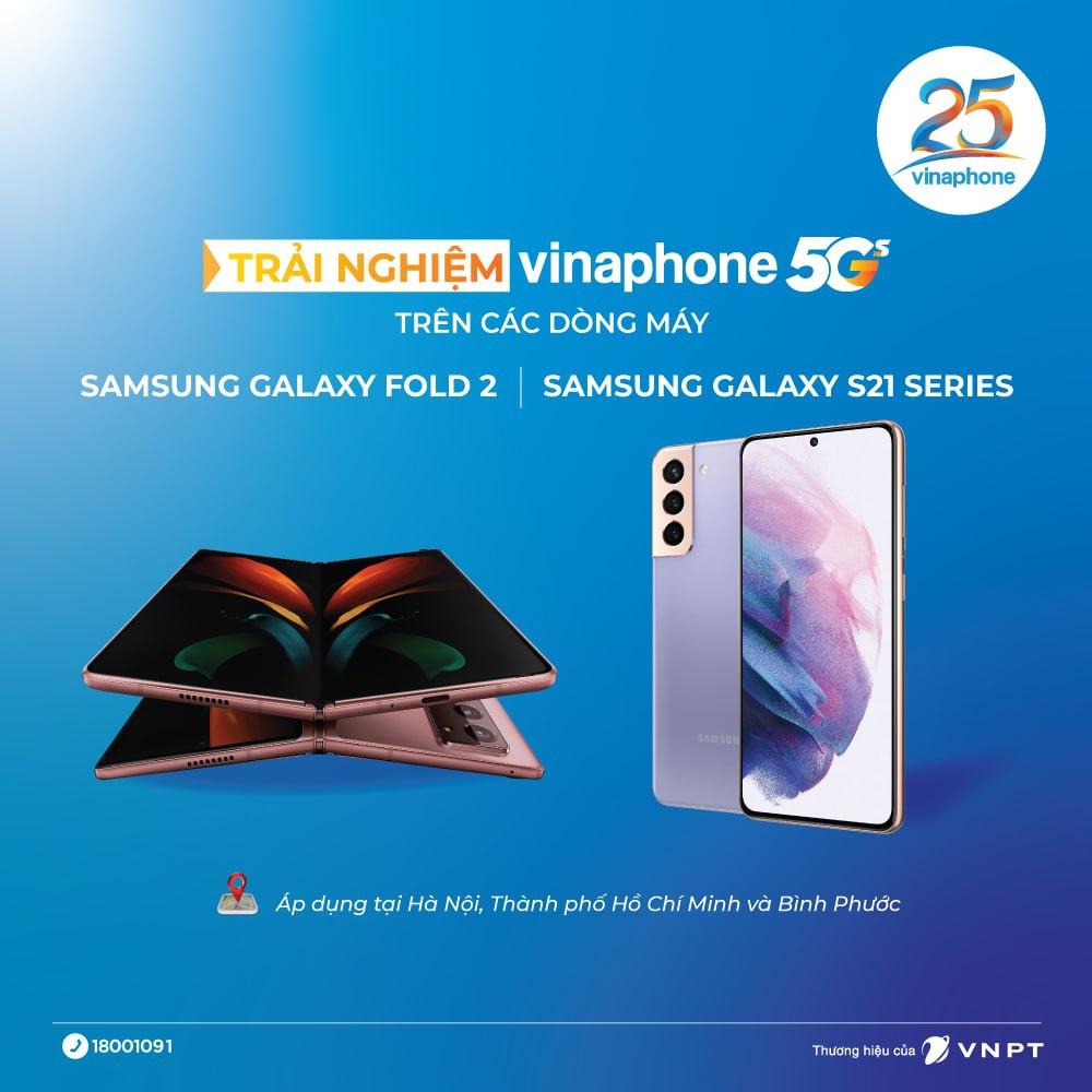 Thêm nhiều dòng máy Samsung sử dụng được VinaPhone 5G